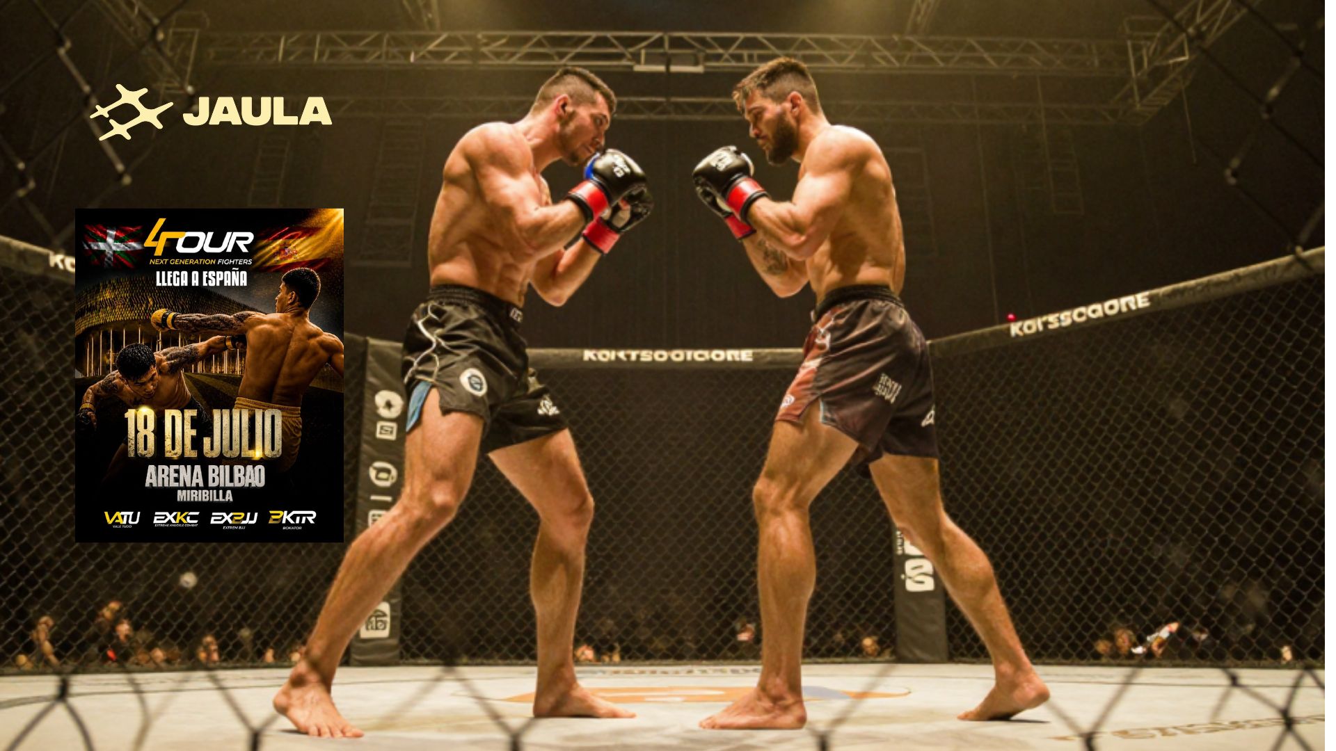 4Four revoluciona los deportes de combate con un formato en el que un dado decide la modalidad de cada pelea.