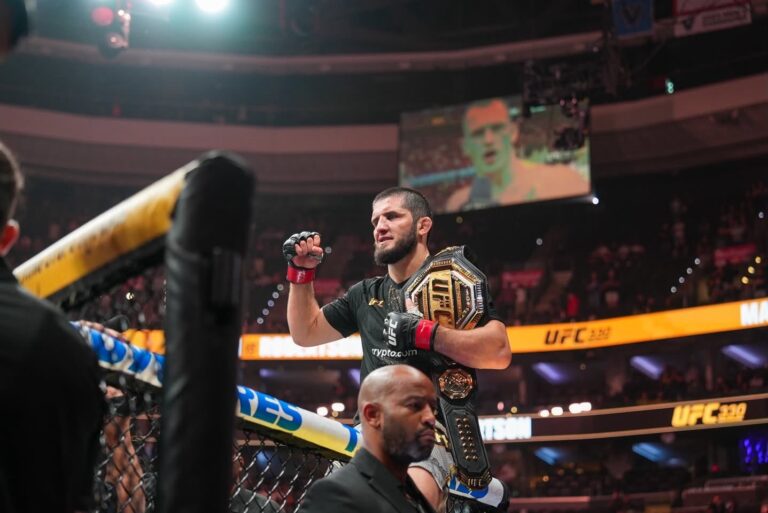 Makhachev derrotó por decisión unánime a Garry, retuvo el campeonato wélter y estableció un nuevo récord de 17 victorias consecutivas en UFC.