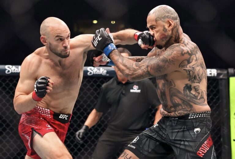 El serbio necesitó apenas 30 segundos para noquear a Daniel Rodríguez en la pelea estelar de UFC Belgrado