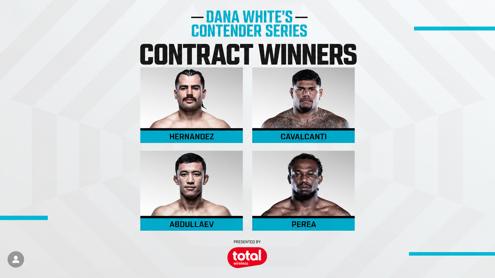 Contratos ganados en la semana 6 del DWCS